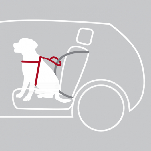 Захисна шлейка "Dog Protect" M в автомобіль для собак - 3