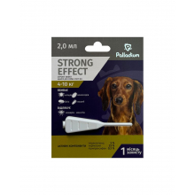 Краплі на холку Palladium Strong Effect для собак 4-10 кг (2 мл)