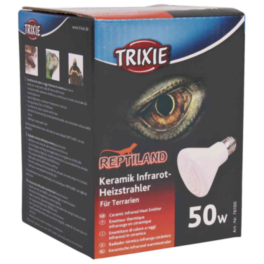 Інфрачервона лампа керамічна для тераріумів TRIXIE (50Вт) - 1