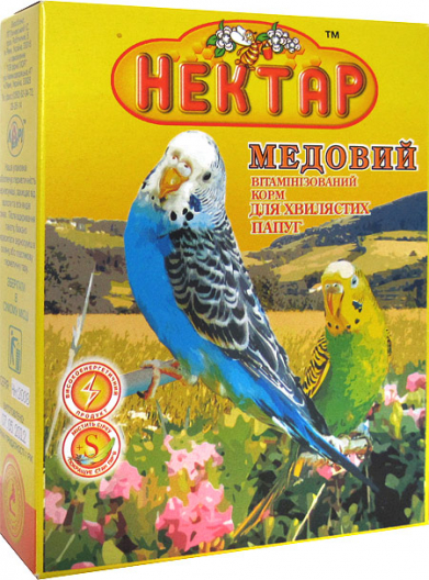 Лорі "Нектар" медовий, вітамінізований корм для хвилястих папуг - 1