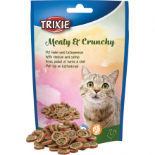 Ласощі для котів Trixie, зі смаком курки та котячої м'яти (50 г)