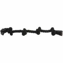Іграшка мотузка апорт з 4 вузлами для собак